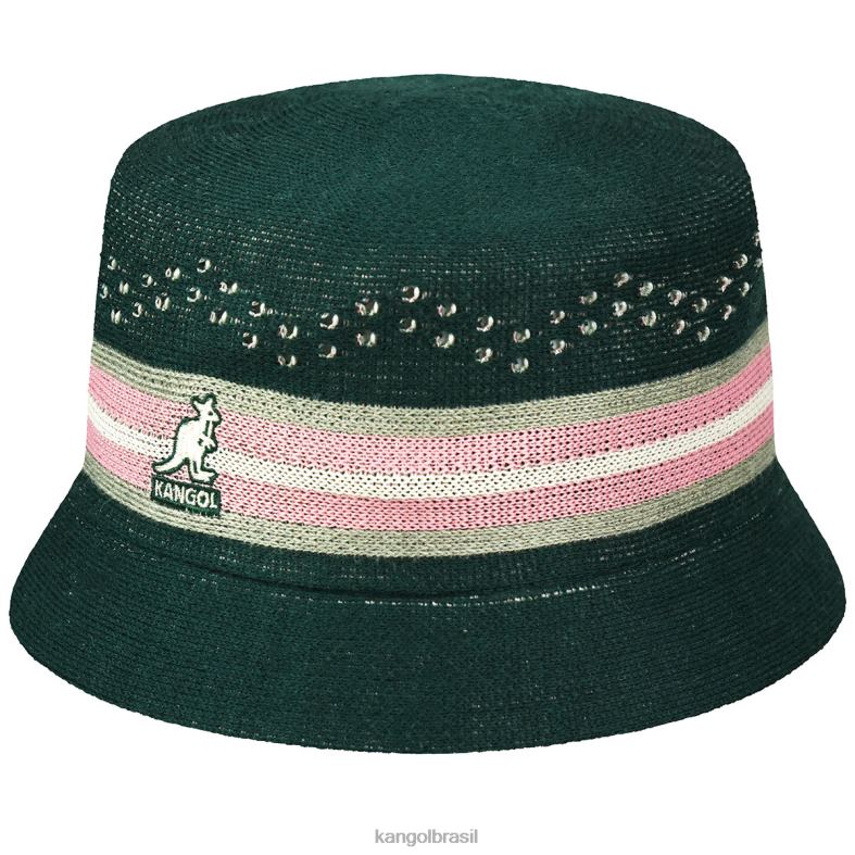 chapelaria | Kangol unissex pinho lata de listras lisas Z4880571