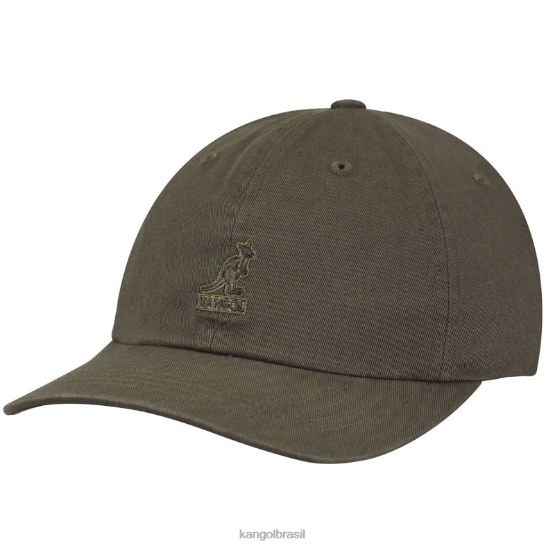 chapelaria | Kangol unissex poluição beisebol lavado Z4880341