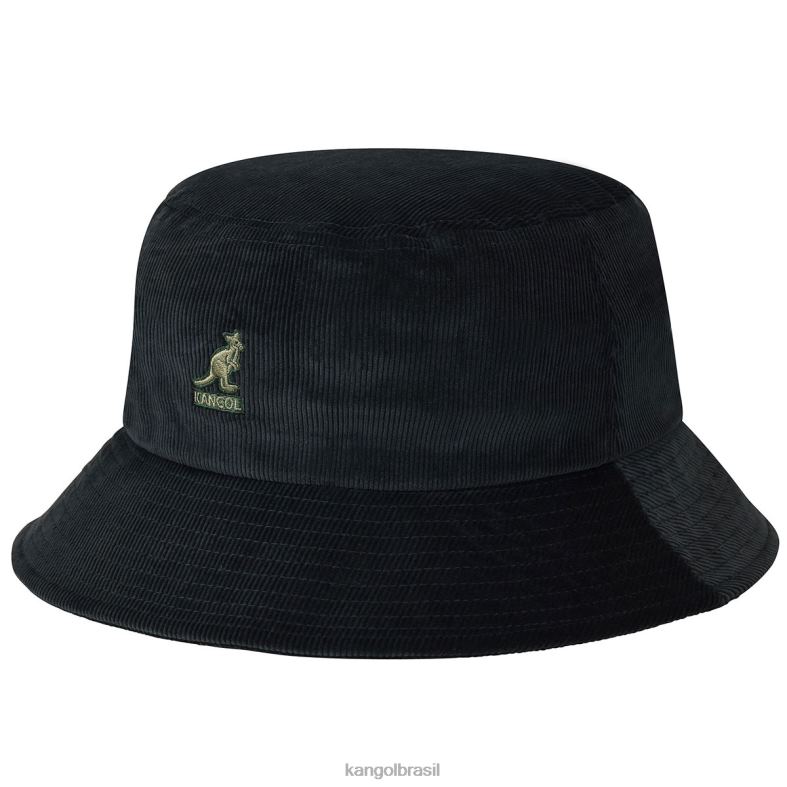 chapelaria | Kangol unissex preto balde de corda Z4880723