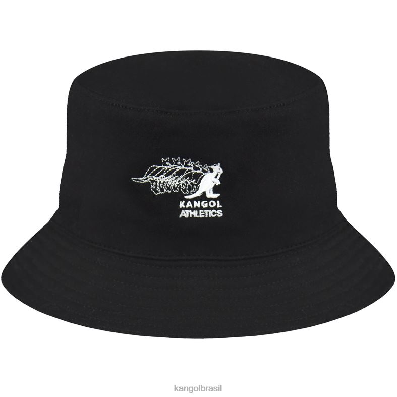 chapelaria | Kangol unissex preto balde de rotação do clube Z4880546