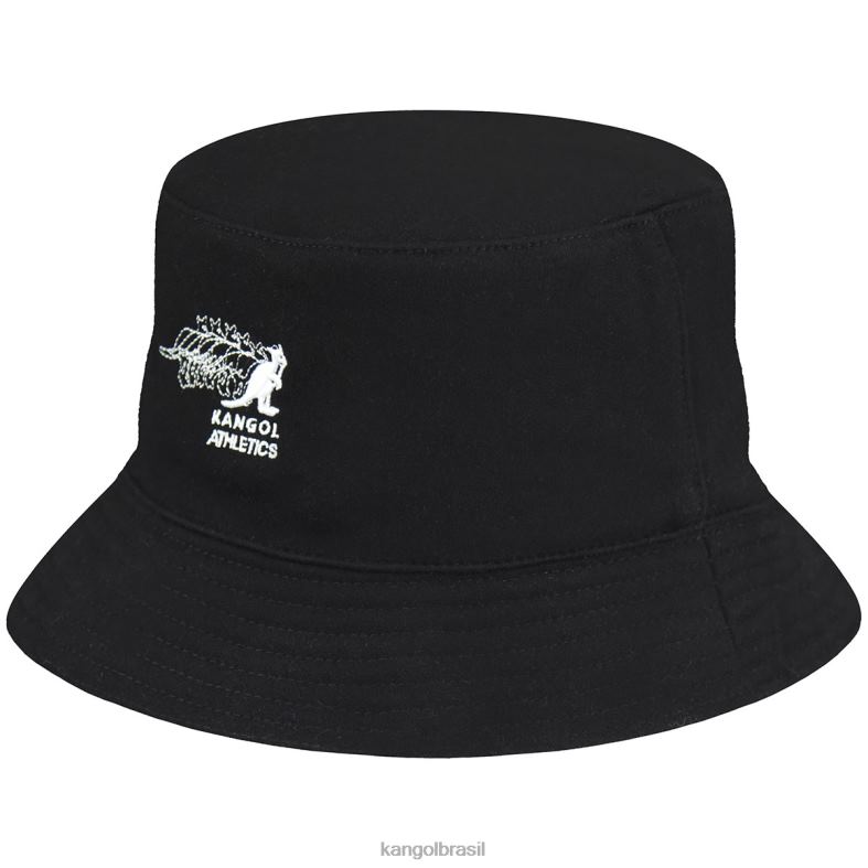 chapelaria | Kangol unissex preto balde de rotação do clube Z4880546