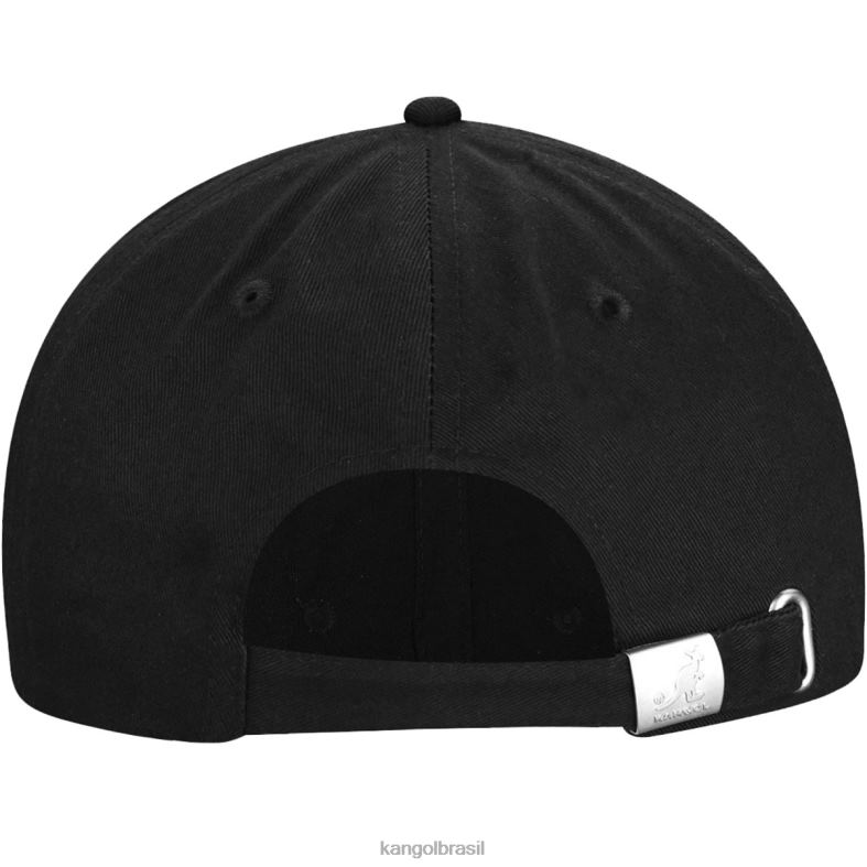 chapelaria | Kangol unissex preto beisebol ajustável de algodão Z4880332