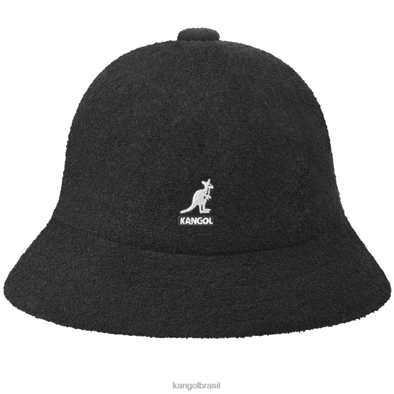 chapelaria | Kangol unissex preto bermuda casual Z4880598