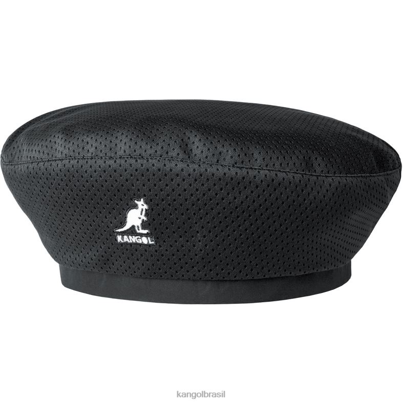 chapelaria | Kangol unissex preto boina de máscara de coordenadas Z4880419
