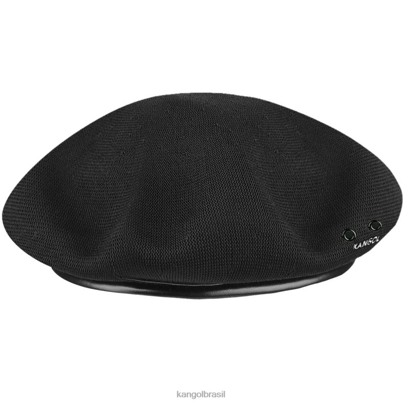 chapelaria | Kangol unissex preto boina monty tropic Z4880402