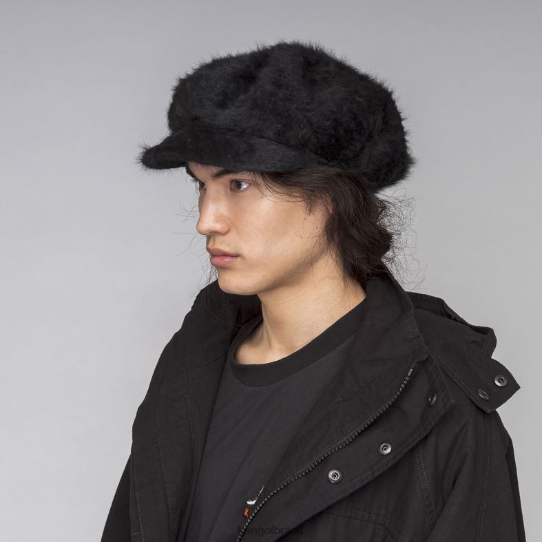 chapelaria | Kangol unissex preto boné de maçã furgora Z4880881