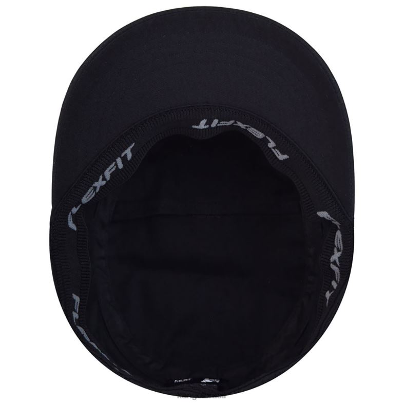 chapelaria | Kangol unissex preto boné do exército ripstop Z4880267
