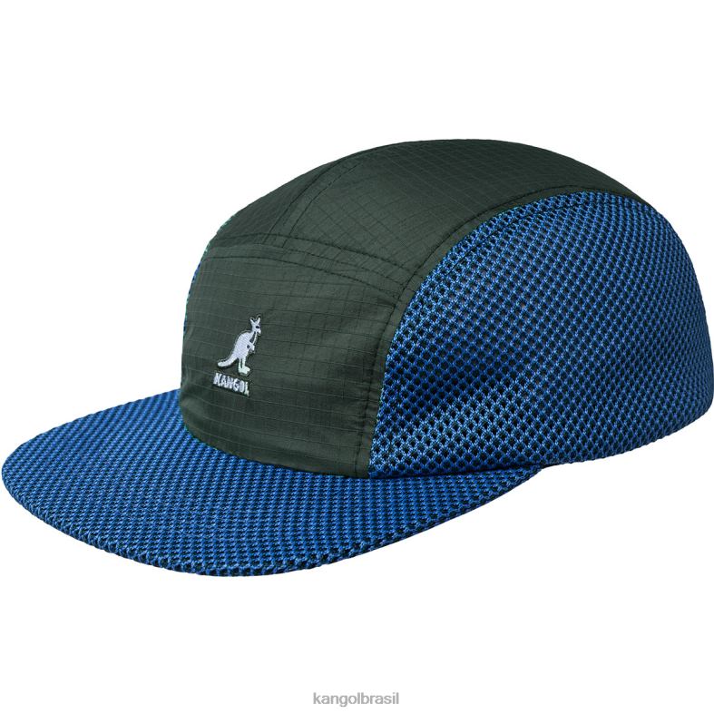 chapelaria | Kangol unissex preto boné esportivo com 5 painéis Z4880354
