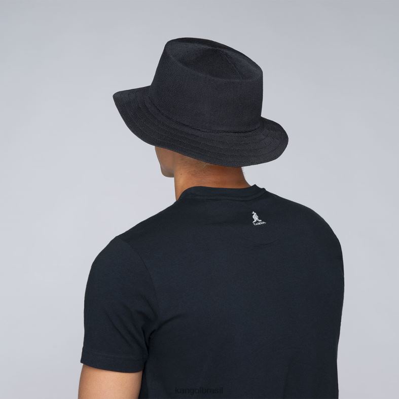 chapelaria | Kangol unissex preto chapéu de rap tropical Z4880543