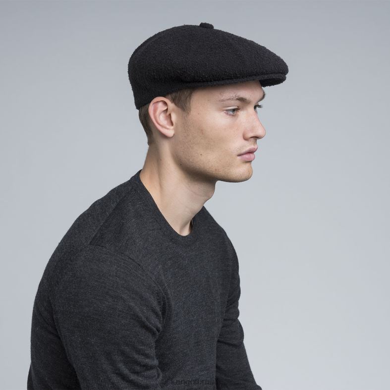 chapelaria | Kangol unissex preto galáxia de lã fervida Z4880781