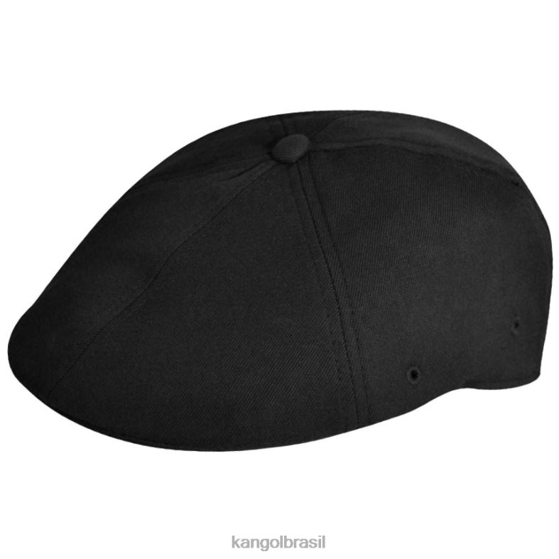 chapelaria | Kangol unissex preto lã flexfit 504 Z488040