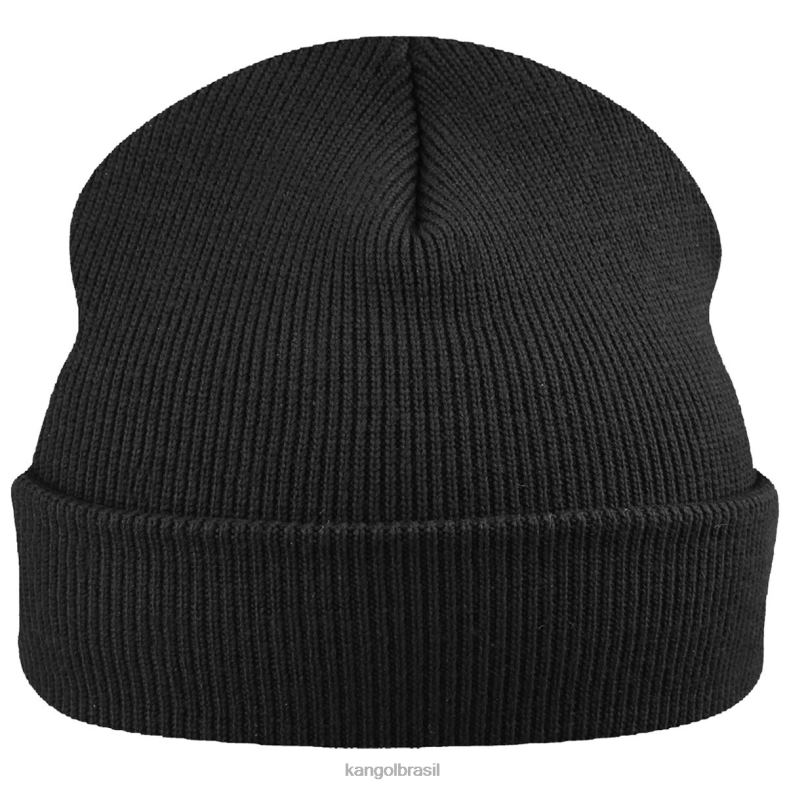 chapelaria | Kangol unissex preto manguito de acrílico puxar Z4880841