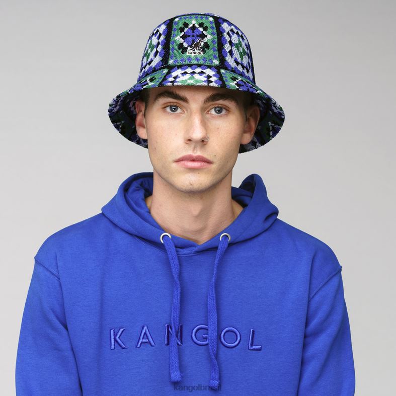 chapelaria | Kangol unissex preto multi artes e ofícios casuais Z4880489