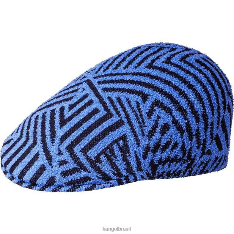 chapelaria | Kangol unissex preto/surf grade virtual 507 Z4880172