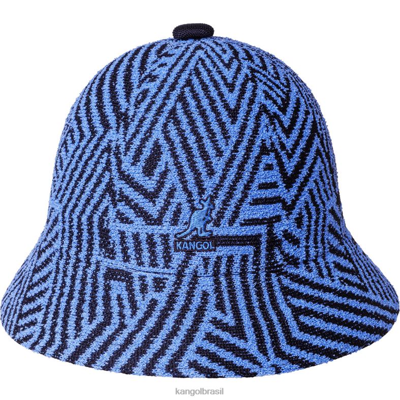 chapelaria | Kangol unissex preto/surf rede virtual casual Z4880483