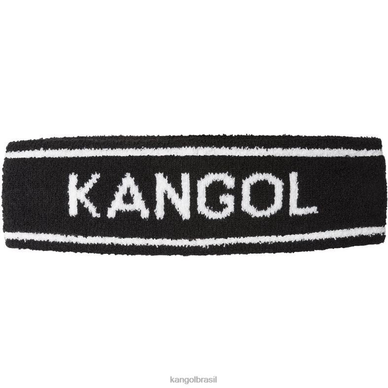 chapelaria | Kangol unissex preto tiara de bermuda Z4880906