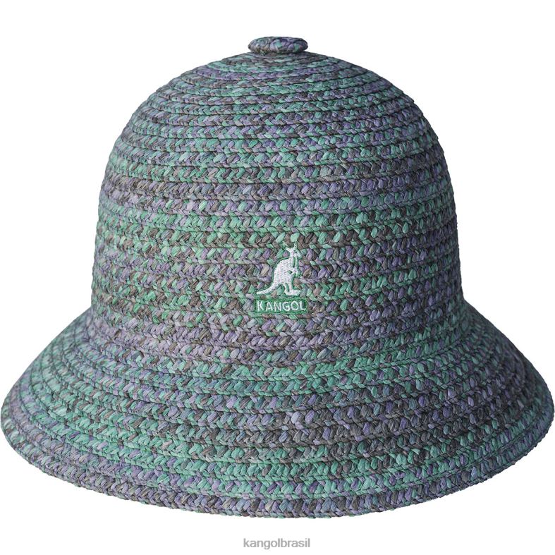 chapelaria | Kangol unissex relva mistura verde trança casual Z4880494