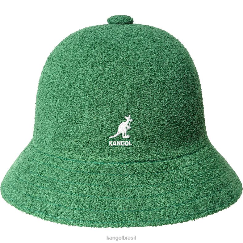 chapelaria | Kangol unissex relva verde bermuda casual Z4880616