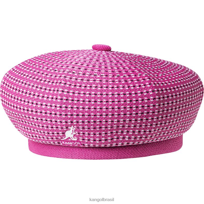 chapelaria | Kangol unissex rosa elétrico boina preppy jax Z4880417