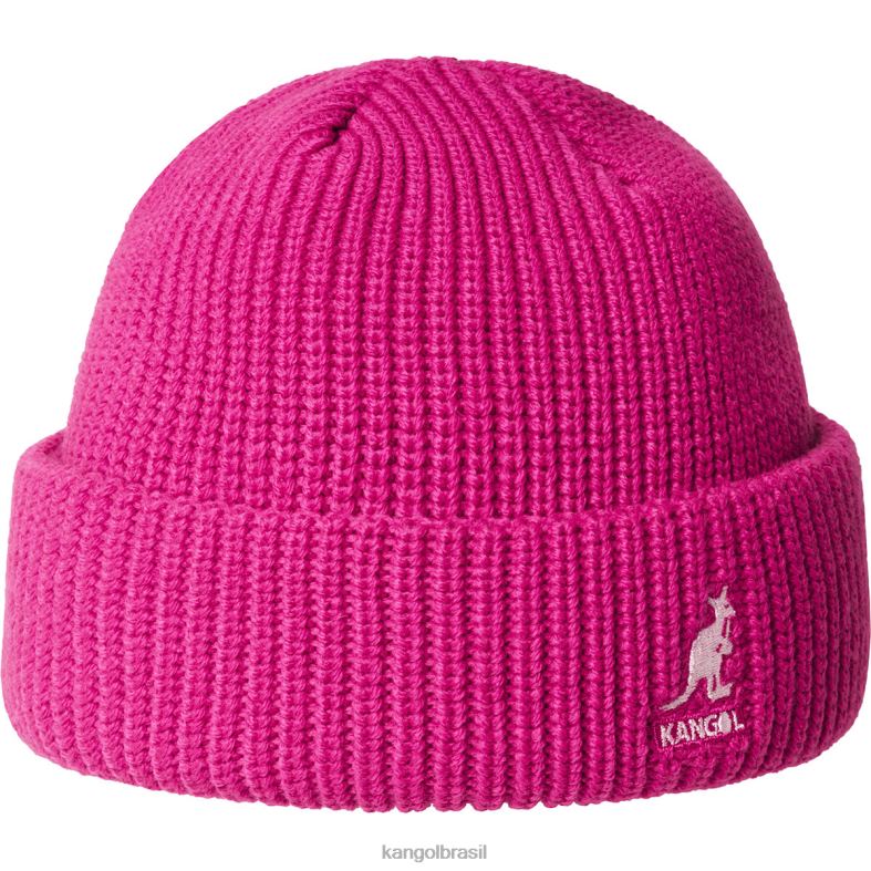 chapelaria | Kangol unissex rosa elétrico cardeal gorro de 2 vias Z4880869