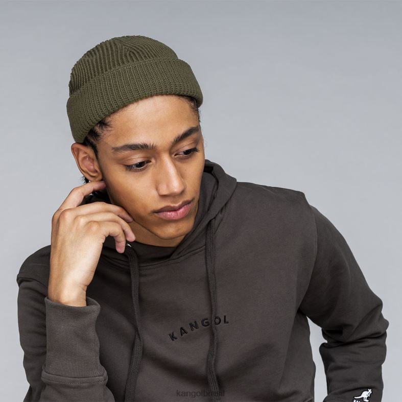 chapelaria | Kangol unissex rosa elétrico gorro de waffle curto Z4880810