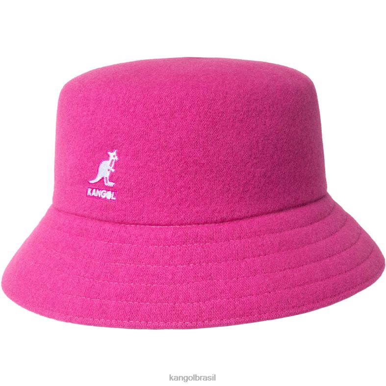 chapelaria | Kangol unissex rosa elétrico lahinch de lã Z4880695