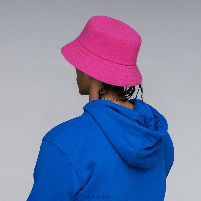 chapelaria | Kangol unissex rosa elétrico lahinch de lã Z4880695