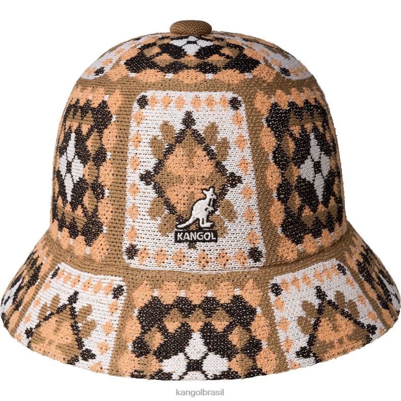chapelaria | Kangol unissex tan multi artes e ofícios casuais Z4880491