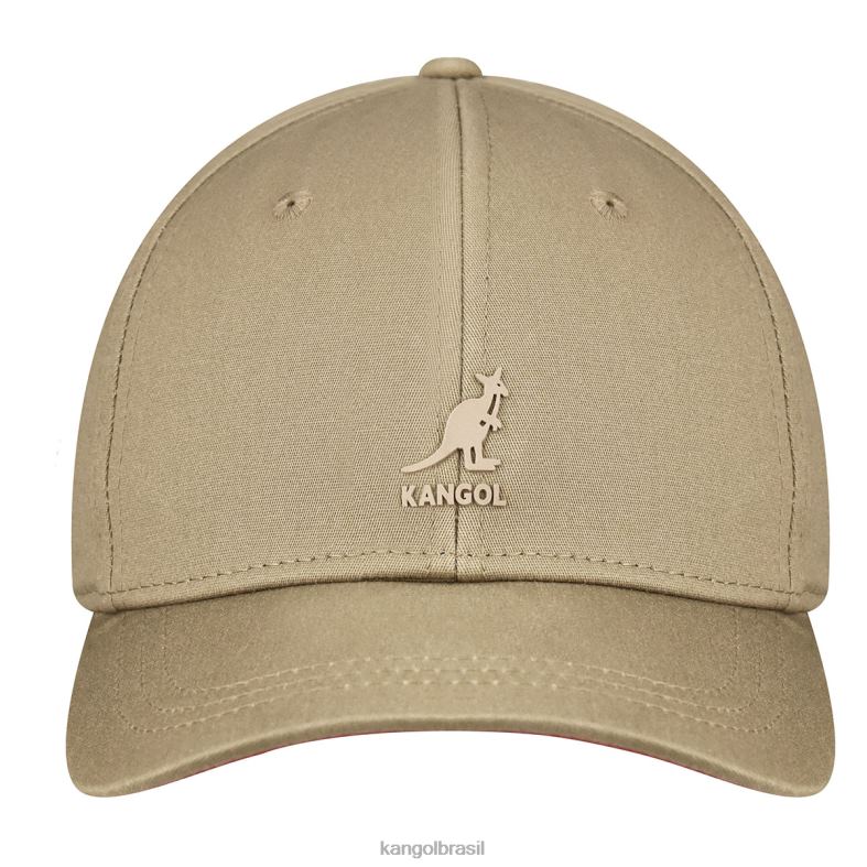 chapelaria | Kangol unissex taupe beisebol de ajuste elástico Z4880376