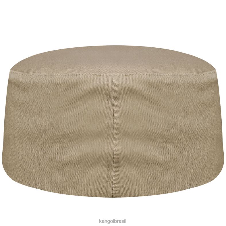chapelaria | Kangol unissex taupe boné do exército de ajuste elástico Z4880255