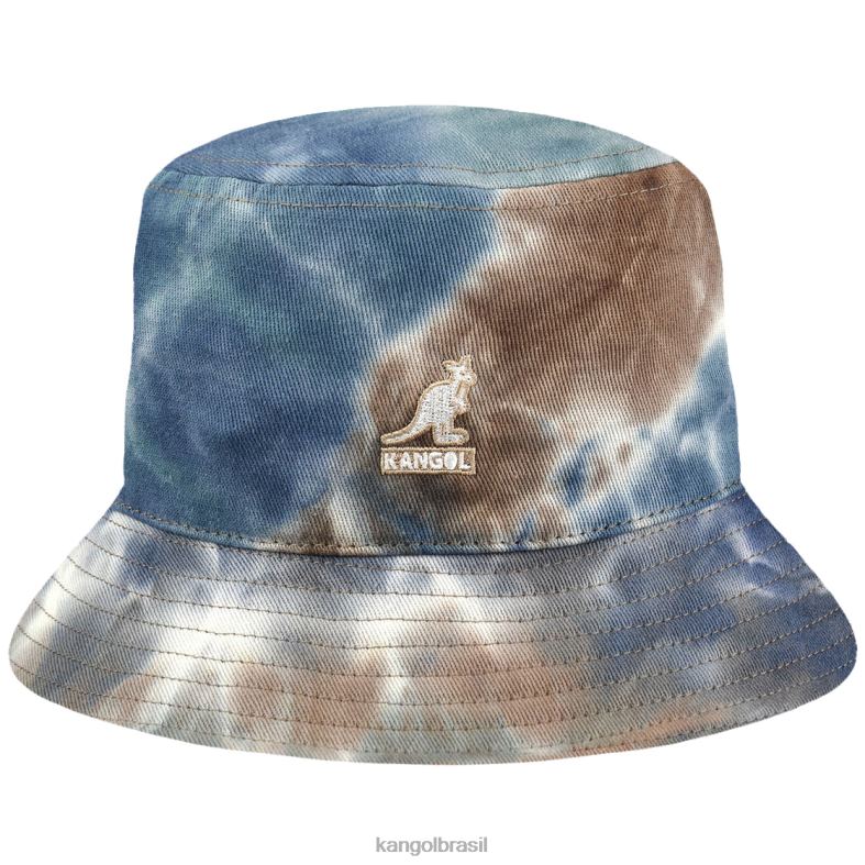 chapelaria | Kangol unissex tom de terra balde de tie dye Z4880525