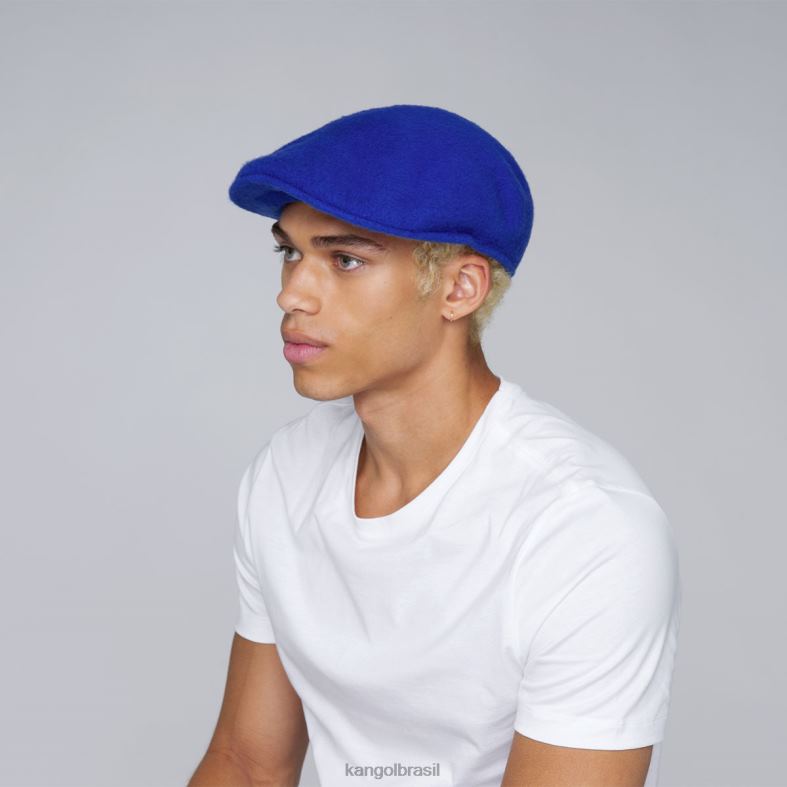 chapelaria | Kangol unissex ultramarino eua woollux 504 - edição limitada Z4880113