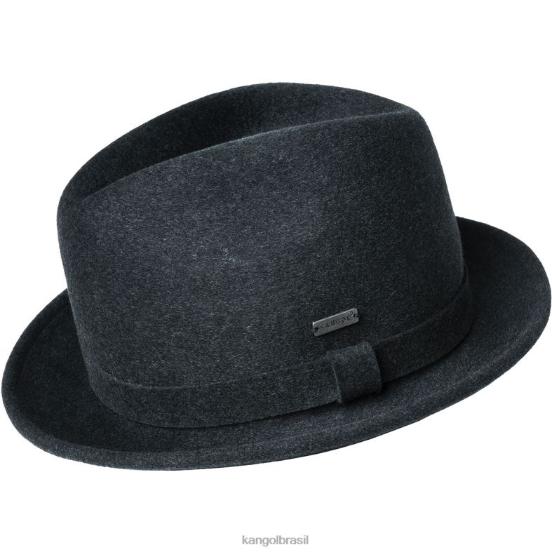 chapelaria | Kangol unissex urze de líquen escuro jogador polido Z4880904