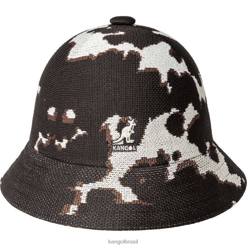 chapelaria | Kangol unissex vaca marrom escura carnaval casual Z4880577