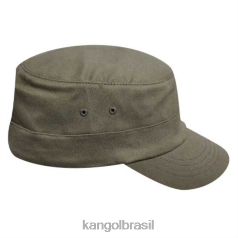 chapelaria | Kangol unissex verde boné do exército de sarja de algodão Z4880261