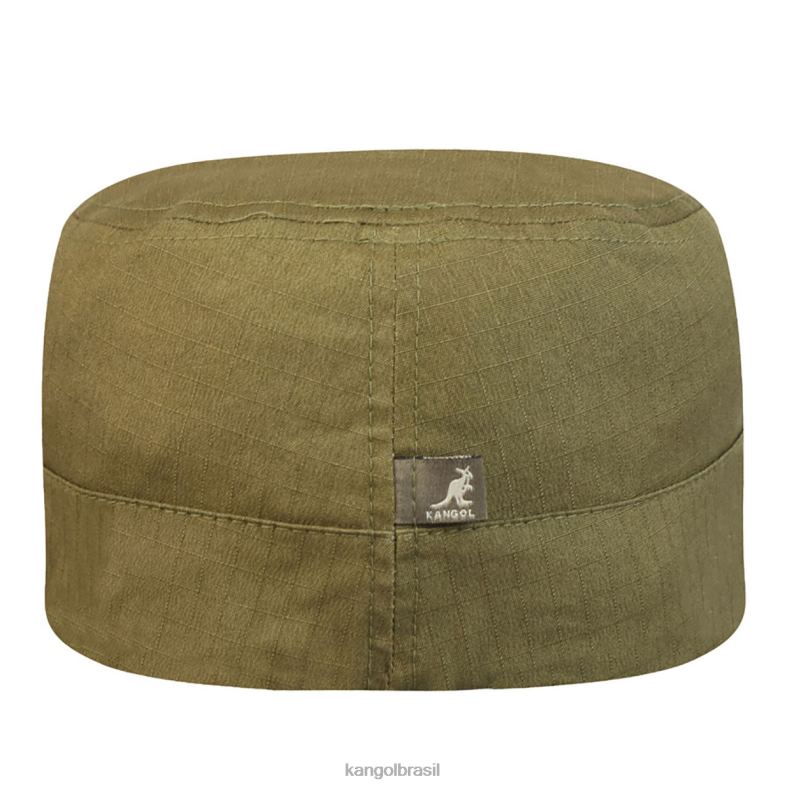 chapelaria | Kangol unissex verde boné do exército ripstop Z4880268
