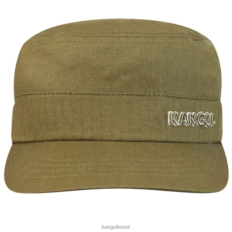 chapelaria | Kangol unissex verde boné do exército ripstop Z4880268