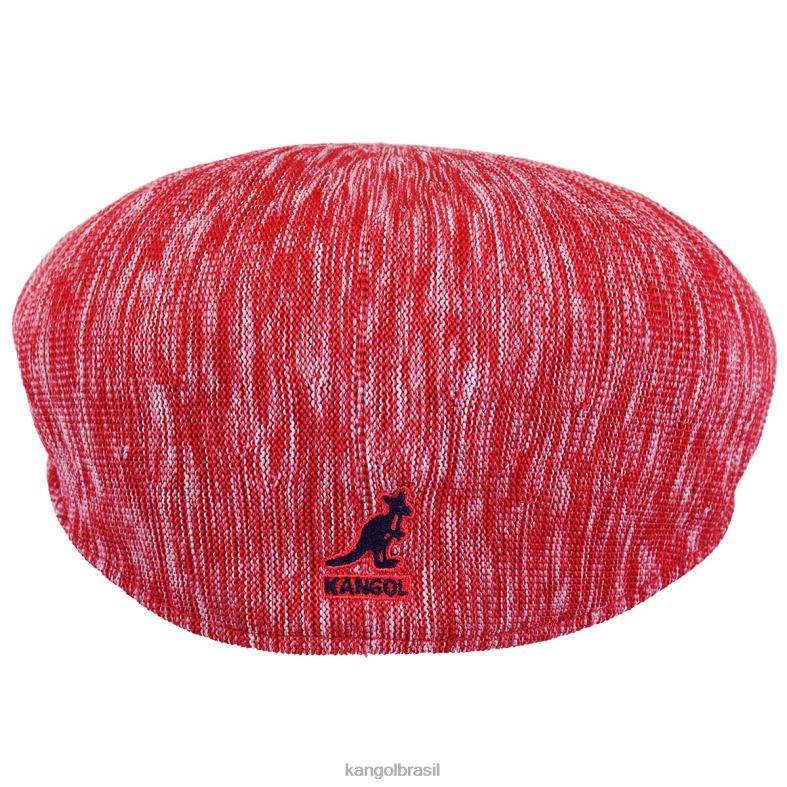 chapelaria | Kangol unissex vermelho branco trópico patriota 504 Z488017