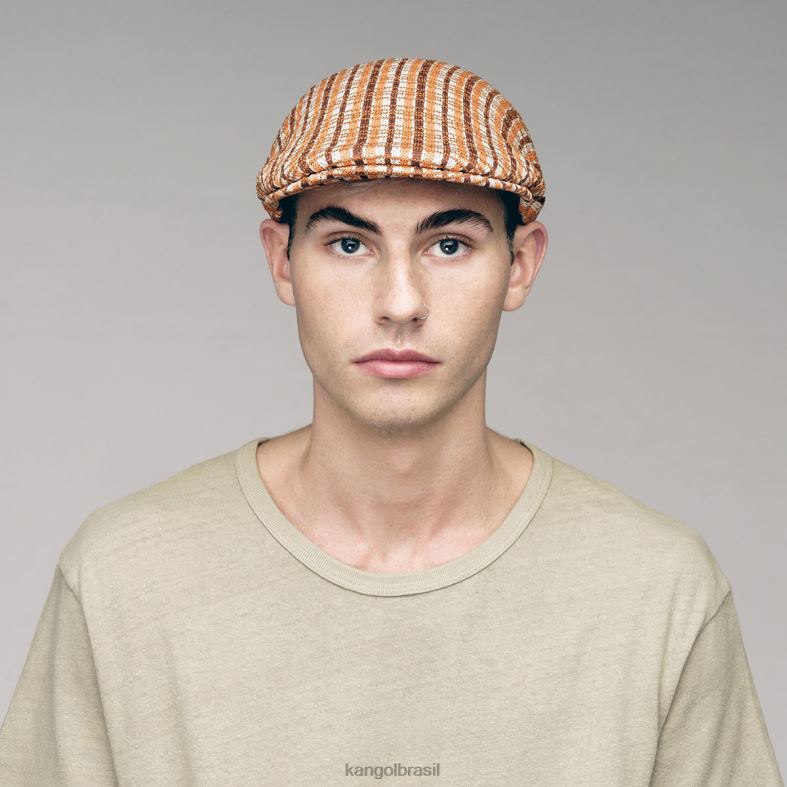 chapelaria | Kangol unissex xadrez natural xadrez de preparação 507 Z4880171