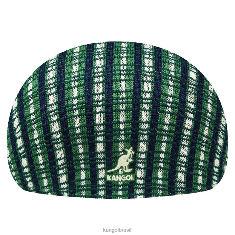 chapelaria | Kangol unissex xadrez verde xadrez de preparação 507 Z4880169