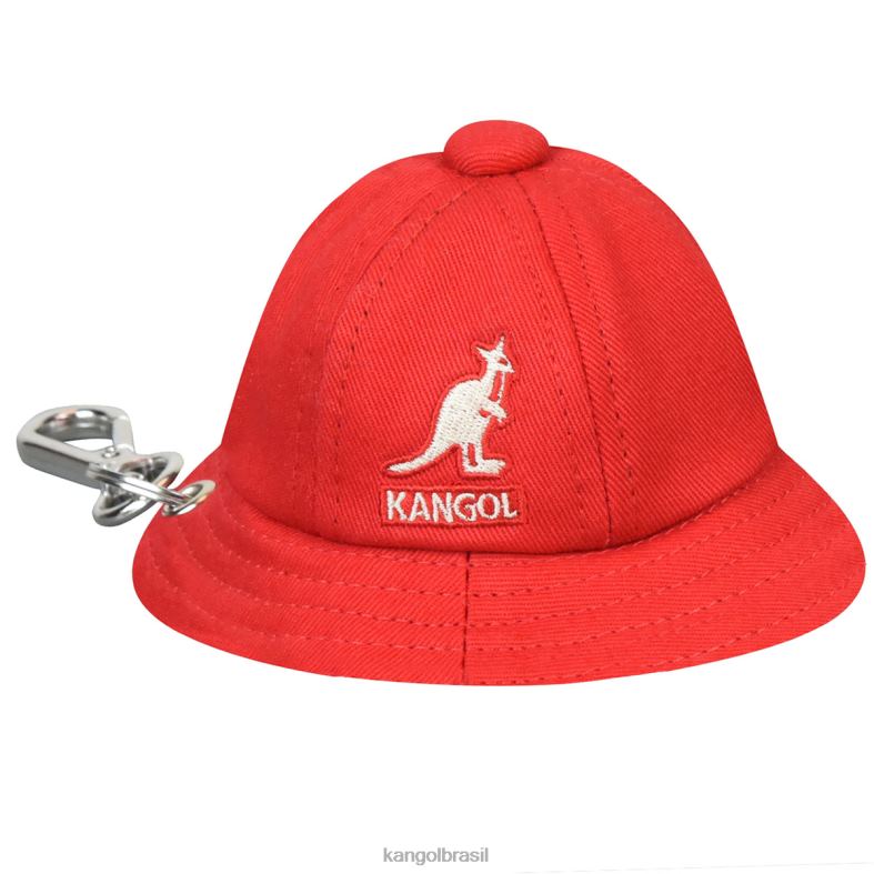 acessórios | Kangol unissex vermelho chaveiro casual kangol Z48801260