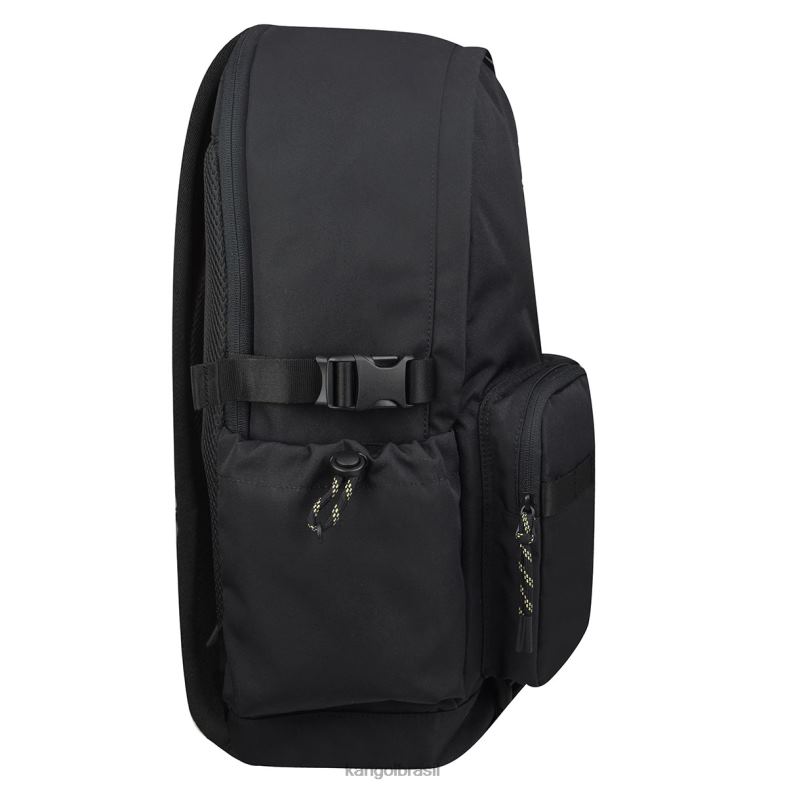 acessórios | Kangol unissex preto mochila leve de fim de semana Z4880946