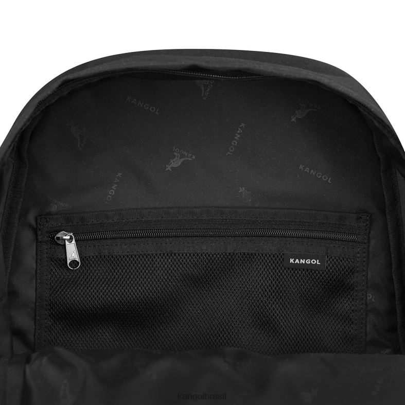 acessórios | Kangol unissex preto mochila leve de fim de semana Z4880946