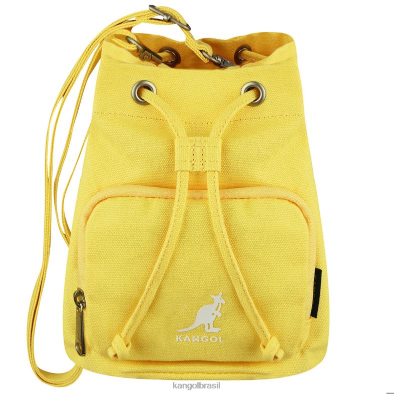 acessórios | Kangol unissex amarelo saco de balde de lona da sorte Z4880942