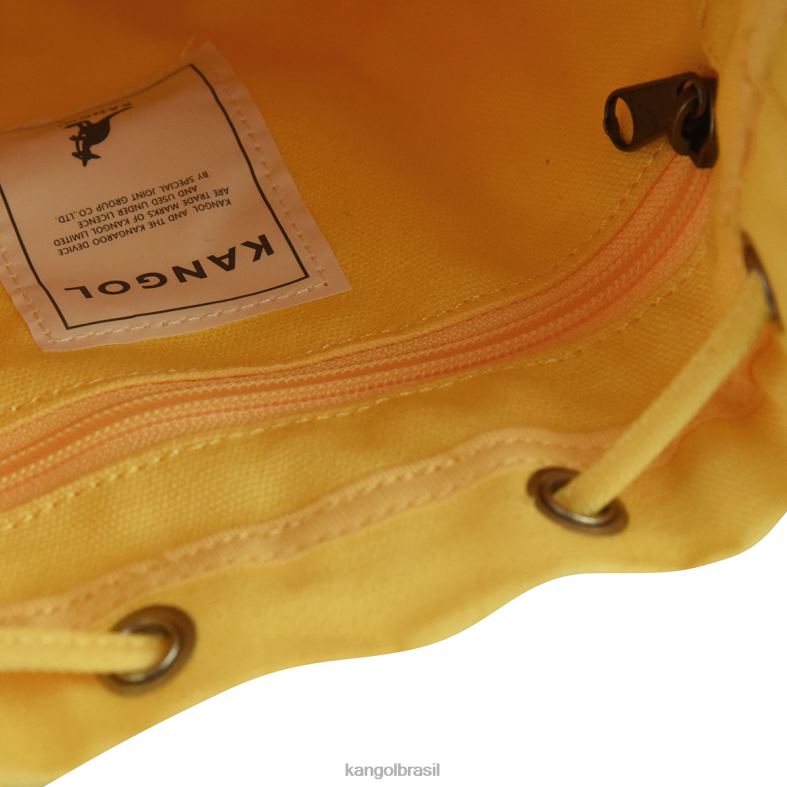 acessórios | Kangol unissex amarelo saco de balde de lona da sorte Z4880942