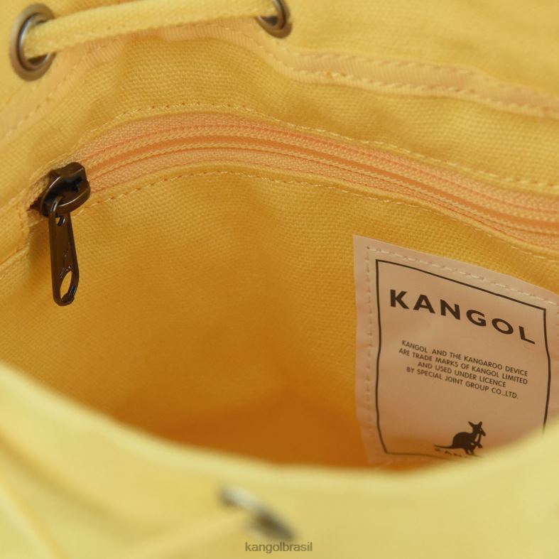 acessórios | Kangol unissex amarelo saco de balde de lona da sorte Z4880942