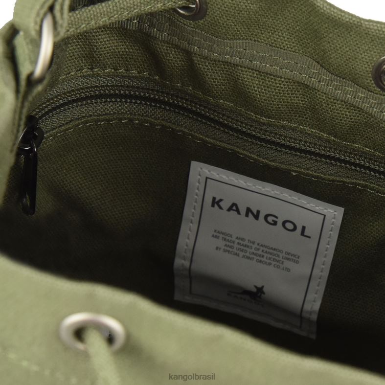 acessórios | Kangol unissex cáqui saco de balde de lona da sorte Z4880941