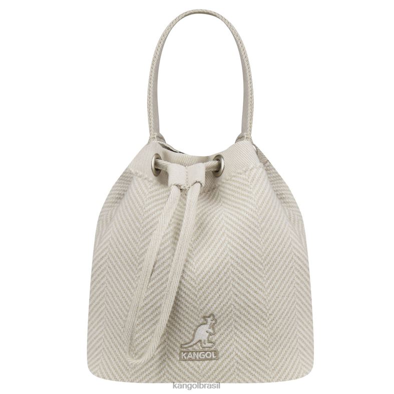 acessórios | Kangol unissex marfim saco de balde de espinha de peixe Z4880980