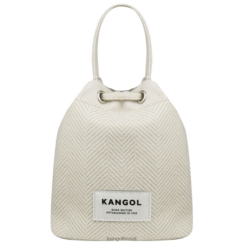 acessórios | Kangol unissex marfim saco de balde de espinha de peixe Z4880980