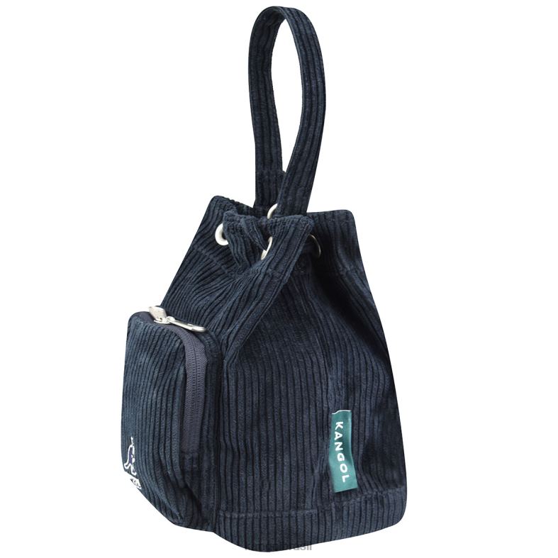 acessórios | Kangol unissex marinha saco de balde de cordão v bolso Z4880978